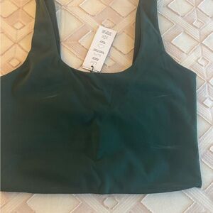 Garage Lush Green Open Back Top